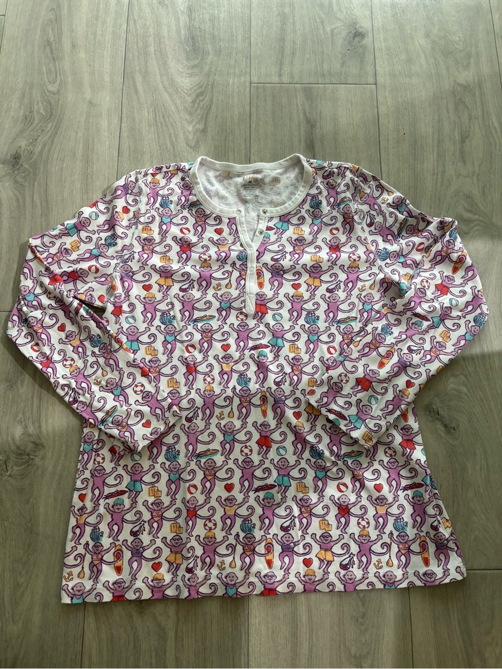 Roller Rabbit Lido Pajama Set Size Medium